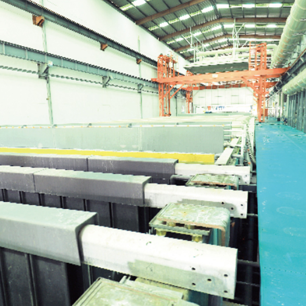 알루미늄 프로파일 표면 처리